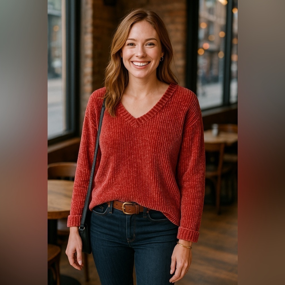 Gap Sweater Chenille Chunky Knit Normcore Minimalist Scandi Buttery Soft Granola